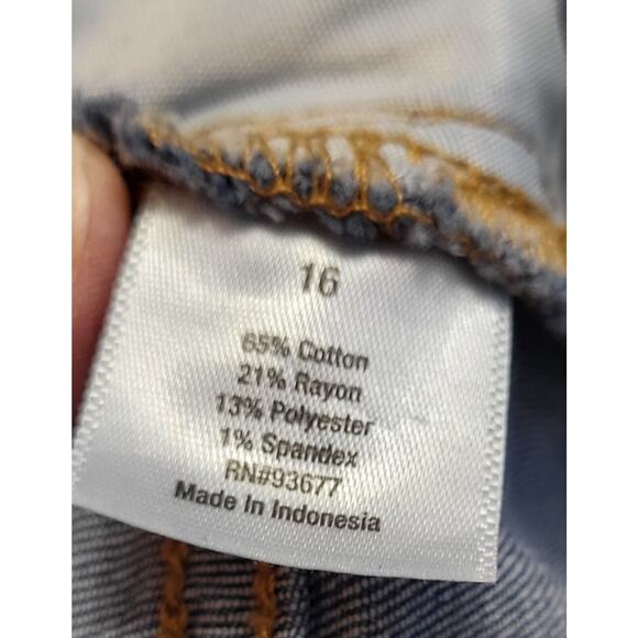 A.N.A. A New Approach Womens Denim Blue High Rise Skinny Ankle Jeans Size 16 - Picture 9 of 9